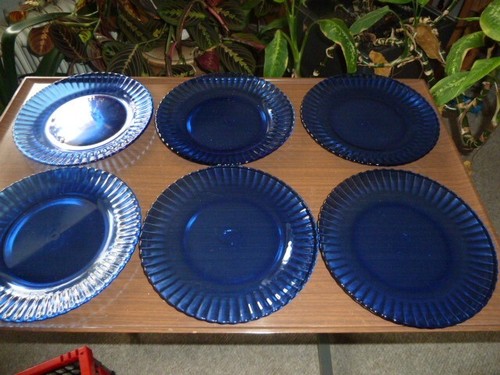 Glasteller beilagenteller - 6x,