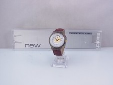 Swatch SAM100 Automatic Rubin Herrenuhr Skelettuhr Ø ca. 37 mm Braun