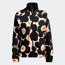 adidas Marimekko Fleece Jacke Designer Sweatjacke Track Top GT4594 Mohn Blumen