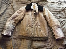 WK2 Fliegerjacke Deutsche Luftwaffe Kanaljacke weiss 1B komplett äusserst selten