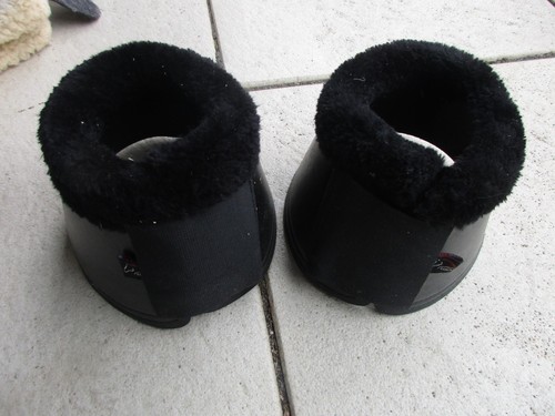 Hkm hufglocken fell schwarz - hufglocken,,