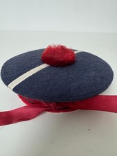 ALTE MATROSENEN MÜTZE RUNDE SCHACHTEL