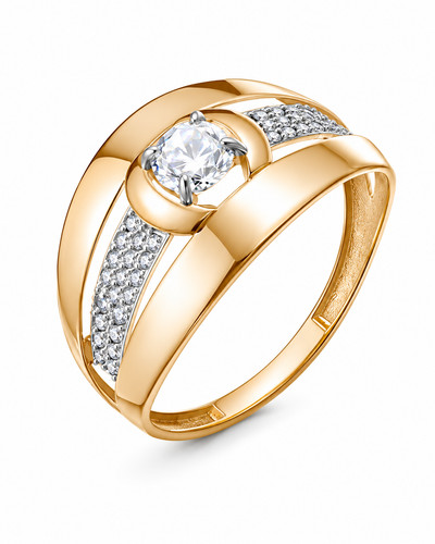 14k 585 rotgold ring - rotgold,