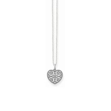 Thomas Sabo Halskette Sterlingsilber filigran Ornament Herz