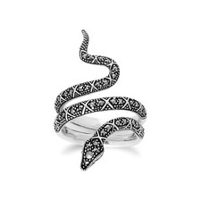 Jugendstil stil rund markasit - jugendstil,