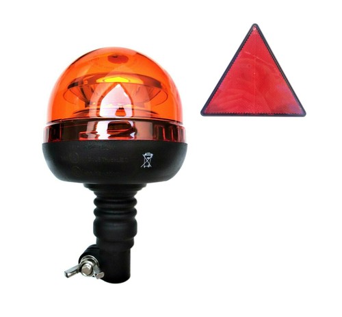 Orange led rundumleuchte - led,
