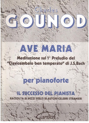 Gounod ave maria für klavier - ave,