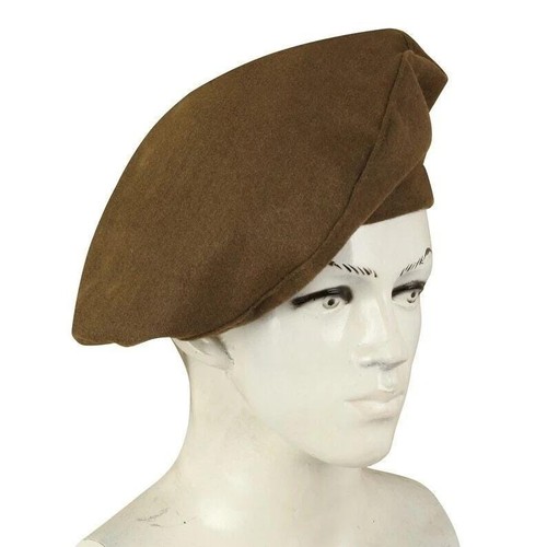 Braun wolle tam shanter - braun, o'shanter