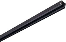 Eutrac 3-Phasen Stromschiene 2m, schwarz