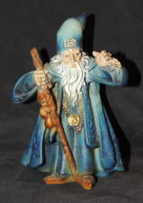 Zauberer Hexer Merlin Made in Italy ca. 13cm Dekorfigur Sammler
