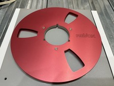 Revox Rot Alu Tonband Spule Leerspule Metal Reel 26,5cm NAB