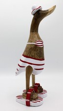 Ente aus Holz 26 cm mit