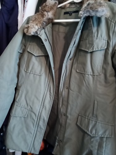 Hallhuber khaki jacke fell - khaki,