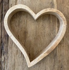 Holzherz Dekoherz Herz Holz