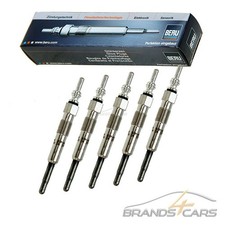 5x BERU GLÜHKERZE FÜR AUDI