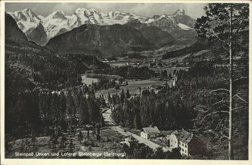 Unken steinpass und - steinpass, loferer