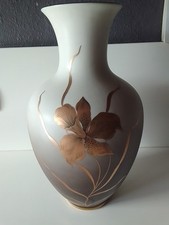 Vase Johann Seltmann Vohenstrauß 38 Cm / 2308 , Lilie , Gold , 