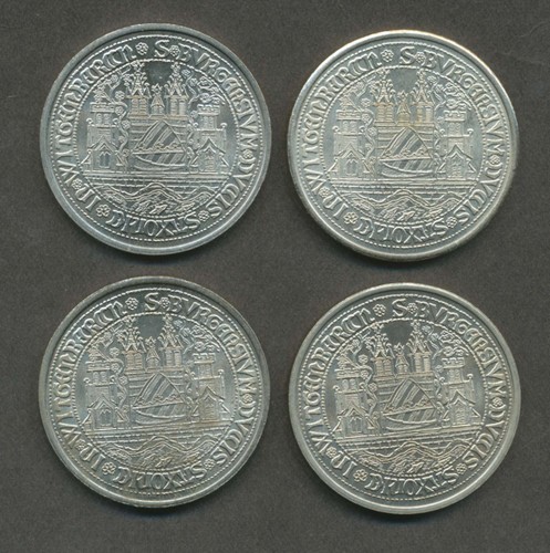 Ddr medaille wittenberg - 4x,