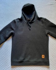 Fashion VOGUE Kapuzensweatshirt Pullover Unisex Sweater XL Schwarz