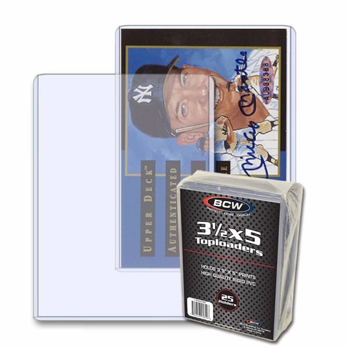 Bcw toploader inch - x, (25