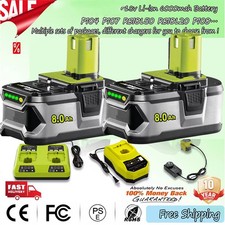 2X 18V 8.0Ah Akku für RYOBI
