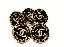 5 CHANEL KNÖPFE (METALL)