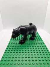 Lego Duplo schwarz Bär Gross, Zoo, Tierpark, Schwarzbär 