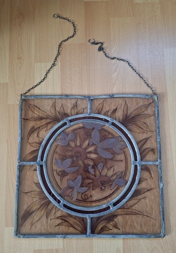 Bleiglas fensterbild buntglas - bleiglas,
