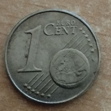 1 Cent 2002 D Fehlprägung - BRD - nicht galvanisiert - Stahl statt Kupfer