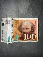 Frankreich 100 Cent Francs Banknote 1997