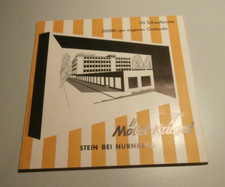 🎉 Alter Katalog Möbel-Krügel Wohnen aus unserer Möbel-Schau ca. 1955 - 1960