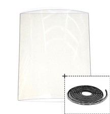 Sichtscheibe für Hark Opera B Kaminofen Ersatzteil Kaminscheibe