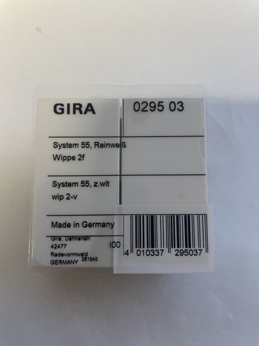 Gira 029503 wippe fach - gira, 2-fach