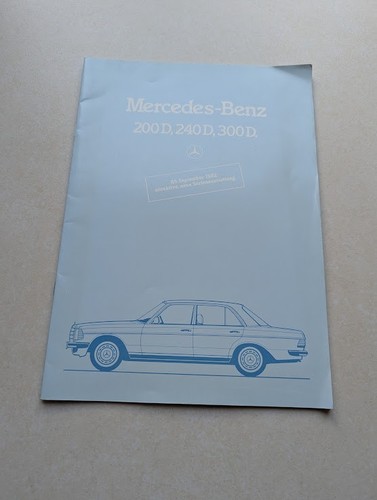 Mercedes benz 200d 240d 300d - mercedes-benz,