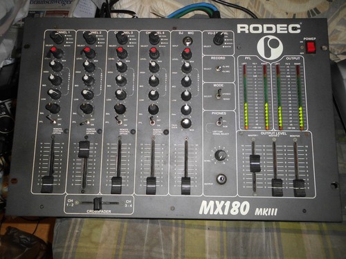 Rodec mischpult 180 iii - mk,
