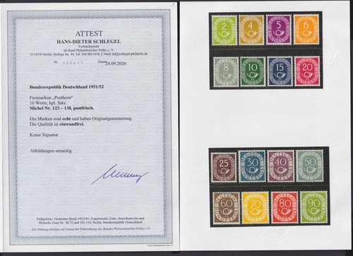 Bund minr 123 138 - minr., 123-138