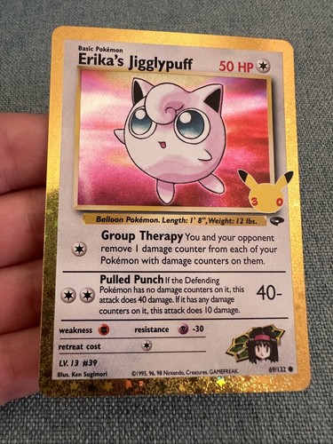 Pokemon tcg erika jigglypuff - tcg,