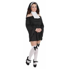 Verkleidung für Erwachsene Nonne M/L [3 Stücke]