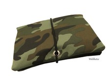 Tabaktasche Tabakbeutel Drehtasche*Camouflage* - 3 Fächer oder Blättchenspender 