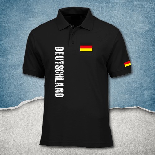 Deutschland polo shirt - deutschland, polo-shirt