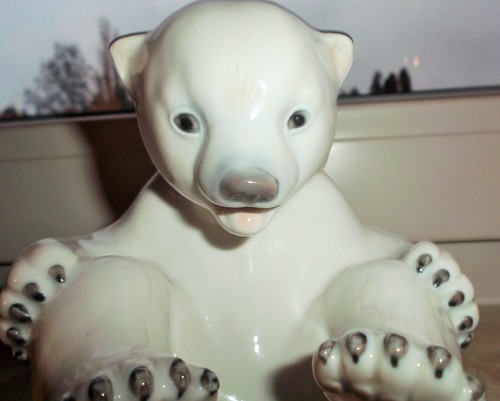 Porzellanfigur baby eisbär - porzellanfigur, "baby-eisbÄr"