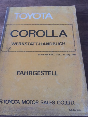 Reparaturanleitung toyota - reparaturanleitung,