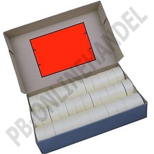 Etiketten 16x23mm für SATO PB220 / DUO20 Auszeichner Preisauszeichner leuchtrot