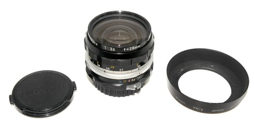 Nikon nikkor auto 5 28mm - nikon, h-auto