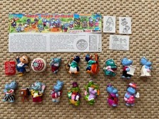 Ü-Ei Komplettsatz Die Happy Hippo Hochzeit mit BZ u. 3xZBA 1999