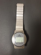 MEISTER ANKER Funkuhr Herren Digital 35,5mm Edelstahl Armband Defekt Bastler