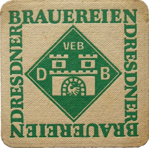 Alter ddr bierdeckel veb - ddr,