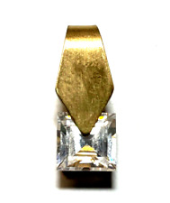 333 Gold 8 K Gelbgold Anhänger Gleiter modernes Design mattiert gebürstet gepfl.