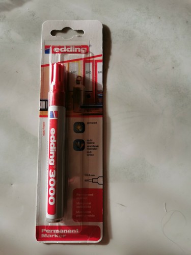 Permanent marker edding 3000 - permanent,