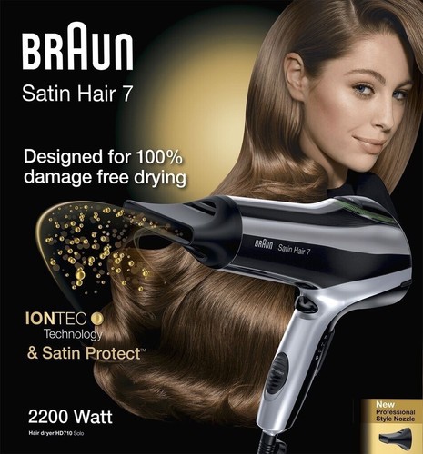 Braun satin hair - hair, iontec